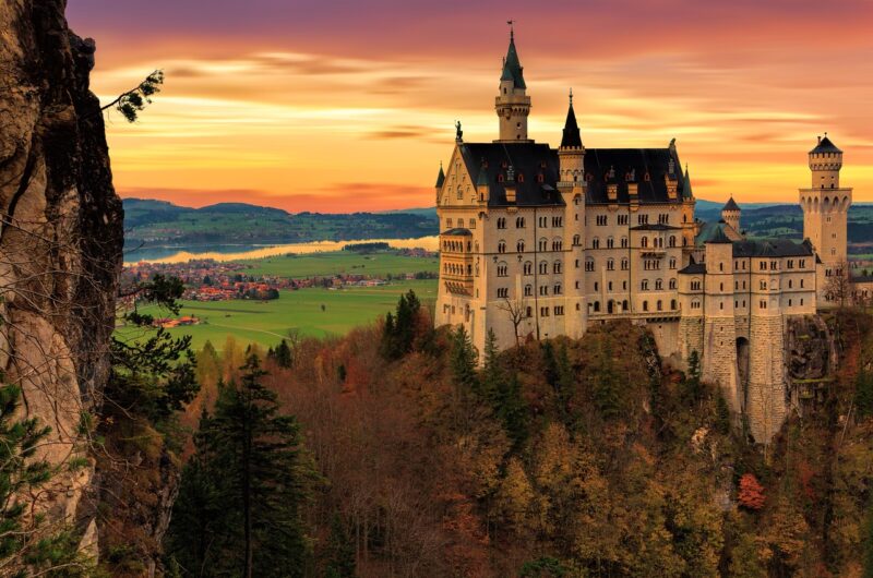 architecture, neuschwanstein, castle