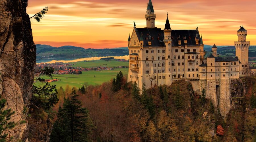 architecture, neuschwanstein, castle