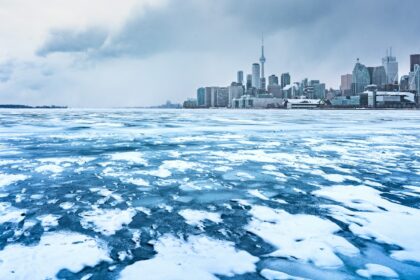 Canada photo under white skies